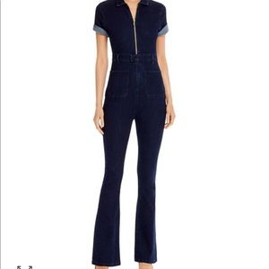 WeWoreWhat Denim Jumpsuit